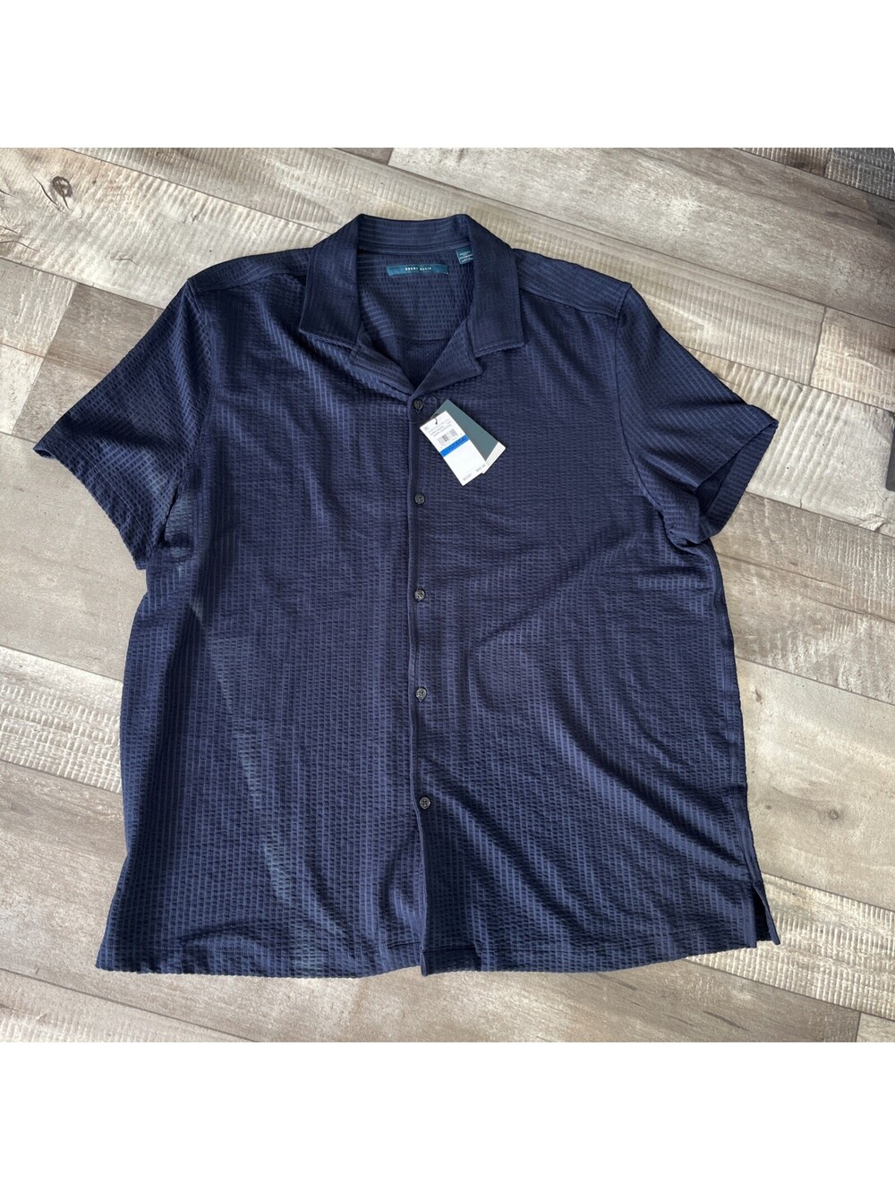Perry Ellis Men’s Shirt Size XLT Color Dark Sapphire $89.50 MSRP XL Tall SOFT